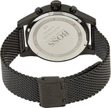 Buy Shop Hugo Boss Associate Black Dial Black Mesh Bracelet Watch for Men - 1513769 USA Online