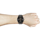Buy Shop Hugo Boss Associate Black Dial Black Mesh Bracelet Watch for Men - 1513811 USA Online