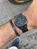Buy Shop Hugo Boss Associate Black Dial Black Mesh Bracelet Watch for Men - 1513811 USA Online