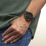 Buy Shop Hugo Boss Associate Black Dial Black Mesh Bracelet Watch for Men - 1513811 USA Online