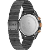 Buy Shop Hugo Boss Associate Black Dial Black Mesh Bracelet Watch for Men - 1513811 USA Online