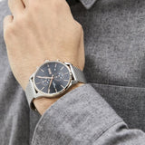 Buy Shop Hugo Boss Associate Black Dial Silver Mesh Bracelet Watch for Men - 1513805 USA Online