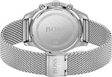 Buy Shop Hugo Boss Associate Black Dial Silver Mesh Bracelet Watch for Men - 1513805 USA Online