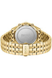 Buy Shop Hugo Boss Associate Blue Dial Gold Steel Strap Watch for Men - 1513841 USA Online