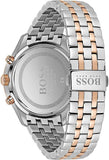 Buy Shop Hugo Boss Associate Chronograph Black Dial Two Tone Steel Strap Watch for Men - 1513840 USA Online