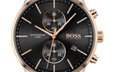 Buy Shop Hugo Boss Associate Chronograph Black Dial Two Tone Steel Strap Watch for Men - 1513840 USA Online
