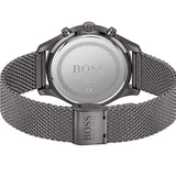 Buy Shop Hugo Boss Associate Grey Dial Grey Mesh Bracelet Watch for Men - 1513870 USA Online