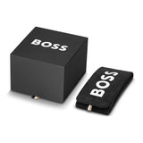 Buy Shop Hugo Boss Avery Chronograph Black Dial Black Steel Strap Watch for Men - 1514256 USA Online