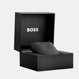 Buy Shop Hugo Boss Avery Chronograph Blue Dial Black Leather Strap Watch for Men - 1514156 USA Online