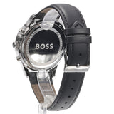 Buy Shop Hugo Boss Avery Chronograph Blue Dial Black Leather Strap Watch for Men - 1514156 USA Online
