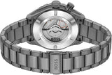 Buy Shop Hugo Boss Bossmatic Automatic Anthracite Grey Dial Grey Steel Strap Watch for Men - 1514213 USA Online