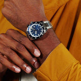 Buy Shop Hugo Boss Bossmatic Automatic Blue Dial Silver Steel Strap Watch for Men - 1514177 USA Online