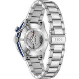 Buy Shop Hugo Boss Bossmatic Automatic Blue Dial Silver Steel Strap Watch for Men - 1514177 USA Online