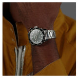Buy Shop Hugo Boss Bossmatic Automatic Green Dial Silver Steel Strap Watch for Men - 1514178 USA Online