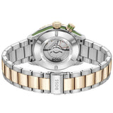 Buy Shop Hugo Boss Bossmatic Automatic Green Dial Two Tone Steel Strap Watch for Men - 1514181 USA Online