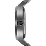 Buy Shop Hugo Boss Candor Automatic Blue Dial Grey Steel Strap Watch for Men - 1514119 USA Online