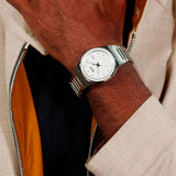 Buy Shop Hugo Boss Candor Automatic White Dial Silver Steel Strap Watch for Men - 1514186 USA Online