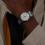 Buy Shop Hugo Boss Candor Automatic White Dial Silver Steel Strap Watch for Men - 1514186 USA Online