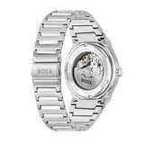 Buy Shop Hugo Boss Candor Automatic White Dial Silver Steel Strap Watch for Men - 1514186 USA Online