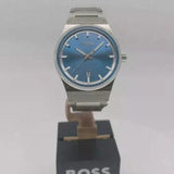 Buy Shop Hugo Boss Candor Blue Dial Silver Steel Strap Watch for Men - 1514076 USA Online
