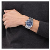 Buy Shop Hugo Boss Candor Chronograph Blue Dial Silver Steel Strap Watch for Men - 1514250 USA Online
