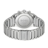 Buy Shop Hugo Boss Candor Chronograph Silver Dial Silver Steel Strap Watch for Men - 1514221 USA Online