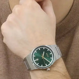 Buy Shop Hugo Boss Candor Green Dial Silver Steel Strap Watch for Men - 1514079 USA Online