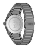 Buy Shop Hugo Boss Candor Grey Dial Grey Steel Strap Watch for Men - 1514078 USA Online