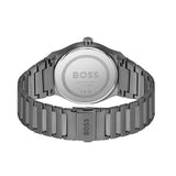 Buy Shop Hugo Boss Candor Grey Dial Grey Steel Strap Watch for Men - 1514078 USA Online