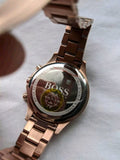 Buy Shop Hugo Boss Carnation Gold Dial Gold Steel Strap Watch for Women - 1502592 USA Online