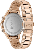 Buy Shop Hugo Boss Carnation Gold Dial Gold Steel Strap Watch for Women - 1502592 USA Online
