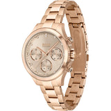 Buy Shop Hugo Boss Carnation Gold Dial Gold Steel Strap Watch for Women - 1502592 USA Online