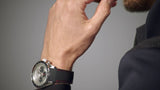 Buy Shop Hugo Boss Casual Chronograph Silver Dial Black Leather Strap Watch For Men - HB1512880 USA Online