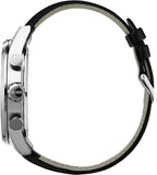 Buy Shop Hugo Boss Casual Chronograph Silver Dial Black Leather Strap Watch For Men - HB1512880 USA Online
