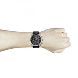 Buy Shop Hugo Boss Champion Black Dial Black Leather Strap Watch for Men - 1513816 USA Online