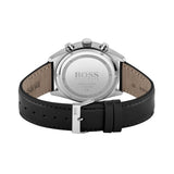Buy Shop Hugo Boss Champion Black Dial Black Leather Strap Watch for Men - 1513816 USA Online