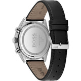 Buy Shop Hugo Boss Champion Black Dial Black Leather Strap Watch for Men - 1513816 USA Online