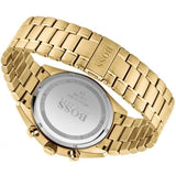Buy Shop Hugo Boss Champion Black Dial Gold Steel Strap Watch for Men - 1513848 USA Online