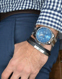 Buy Shop Hugo Boss Champion Blue Dial Silver Steel Strap Watch for Men - 1513818 USA Online