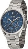 Buy Shop Hugo Boss Champion Blue Dial Silver Steel Strap Watch for Men - 1513818 USA Online