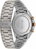 Buy Shop Hugo Boss Champion Chronograph Black Dial Two Tone Steel Strap Watch for Men - 1513819 USA Online