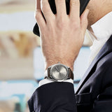 Buy Shop Hugo Boss Champion Grey Dial Brown Leather Strap Watch for Men - 1513815 USA Online