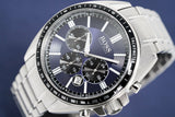Buy Shop Hugo Boss Chronograph Driver Blue Dial Silver Steel Strap Watch for Men - 1513081 USA Online