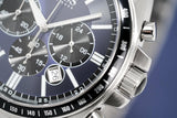 Buy Shop Hugo Boss Chronograph Driver Blue Dial Silver Steel Strap Watch for Men - 1513081 USA Online