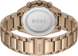 Buy Shop Hugo Boss Classic Chronograph Green Dial Beige Gold Steel Strap Watch For Men - 1514019 USA Online