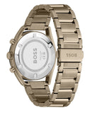 Buy Shop Hugo Boss Classic Chronograph Green Dial Beige Gold Steel Strap Watch For Men - 1514019 USA Online