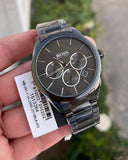 Buy Shop Hugo Boss Classic Grey Dial Grey Steel Strap Watch for Men - 1513364 USA Online