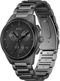 Buy Shop Hugo Boss Classic Grey Dial Grey Steel Strap Watch for Men - 1513364 USA Online