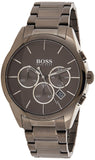 Buy Shop Hugo Boss Classic Grey Dial Grey Steel Strap Watch for Men - 1513364 USA Online