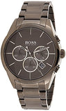 Buy Shop Hugo Boss Classic Grey Dial Grey Steel Strap Watch for Men - 1513364 USA Online